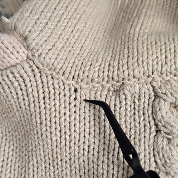 *VTG* STORYBOOK KNITS Sunrise Scene Horse Sweater, Vintage Pastel Horse Sweater - Picture 13 of 16